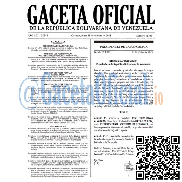 Gaceta Oficial, Gaceta 42740, Gaceta 42740 HD, Gaceta #42740, Gaceta Oficial Venezuela #42740