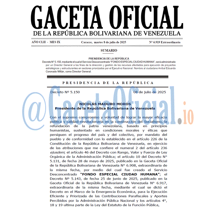 Gaceta Oficial, Gaceta 6919, Gaceta 6919 HD, Gaceta #6919, Gaceta Oficial Venezuela #6919