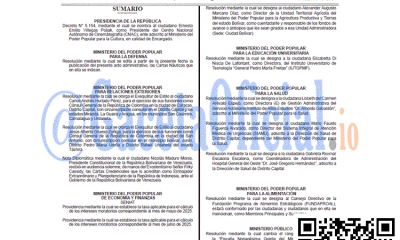 2025-08-01 Gaceta Oficial 43182 