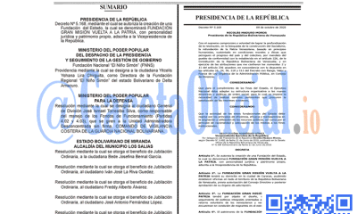 Gaceta Oficial 43230 2025-10-08