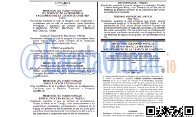 2025-08-07 Gaceta Oficial 43186
