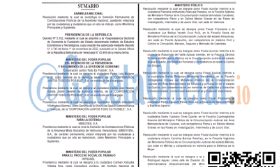 2025-07-29 Gaceta Oficial 43179 