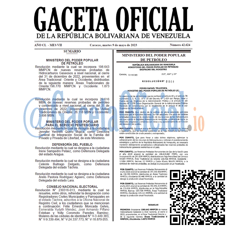 Venezuela Gaceta Oficial 42624 del 9 mayo 2023 Gaceta Oficial, Gaceta 42624, Gaceta 42624 HD, Gaceta #42624, Gaceta Oficial Venezuela #42624