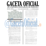 Gaceta Oficial 6932 2025-10-09