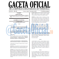 Gaceta Oficial 6930 2025-10-07