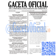Gaceta Oficial 43245 2025-10-30 
