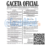 Gaceta Oficial Venezuela #42499 del 7 noviembre 2022