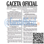 Gaceta Oficial, Gaceta 42654, Gaceta 42654 HD, Gaceta #42654, Gaceta Oficial Venezuela #42654