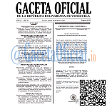 Gaceta Oficial, Gaceta 42555, Gaceta #42555, Gaceta Oficial Venezuela #425555